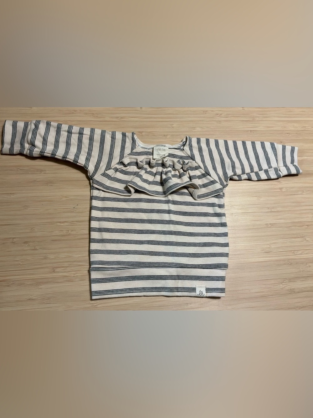 Lulu+Roo Ruffle Long Sleeve Tee 0-3mo